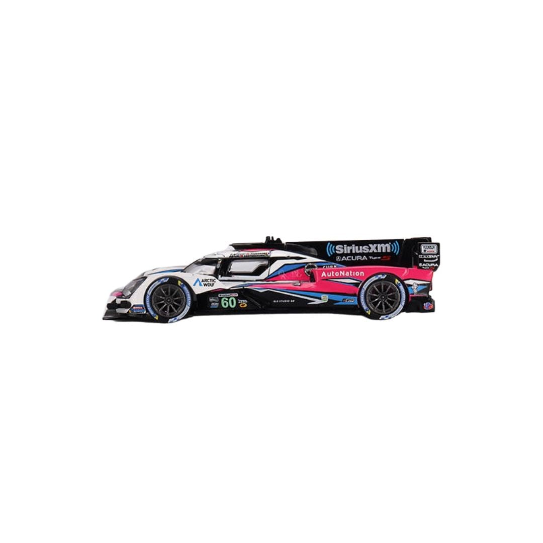 Acura ARX-06 GTP #60 Meyer Shank Racing 2023 IMSA Daytona 24 Hrs Winner, Mini GT 1:64 (668)