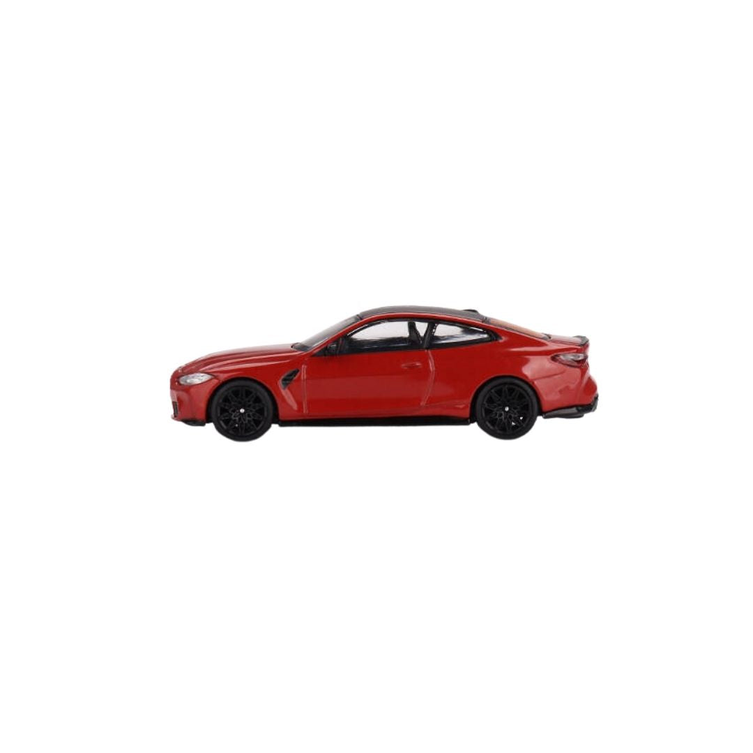 BMW M4 Competition (G82) Toronto Red Metallic, Mini GT 1:64 (566)