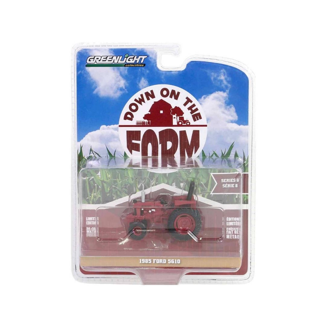 Down on the Farm Series 8 - 1985 Ford 5610 - Memphis, Tennessee Fire Department 48080-D, Greenlight 1:64