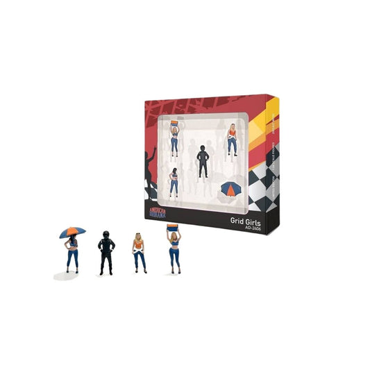 Figure Set: Grid Girls AD-2406, American Diorama 1:64