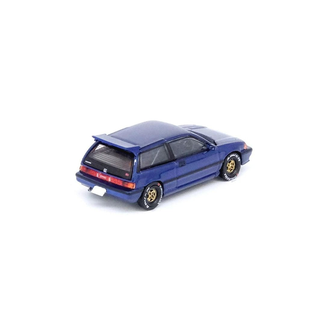 Honda Civic Si E-AT Dark Blue, Inno64 1:64