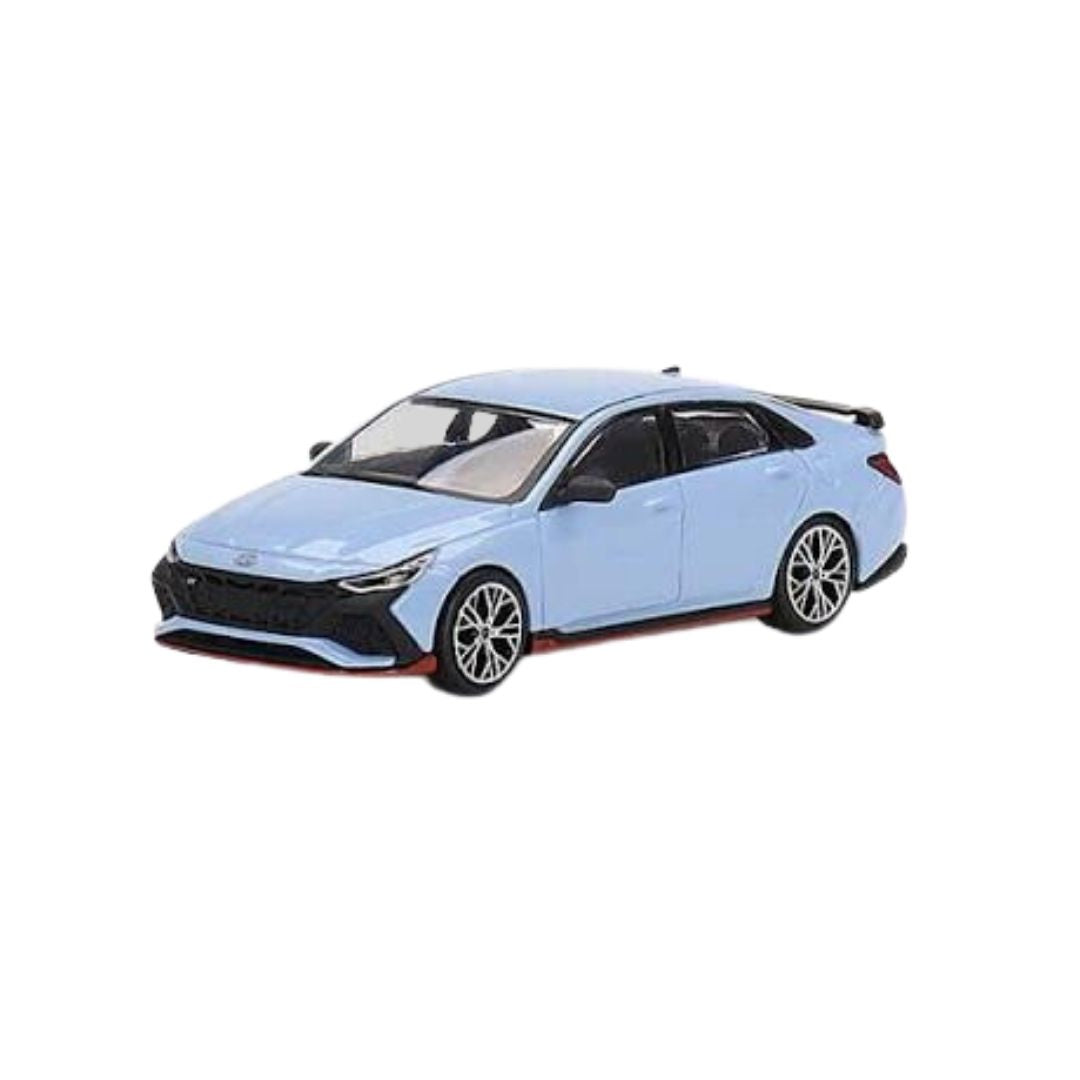 Hyundai Elantra N Performance Blue, Mini GT 1:64 (404)