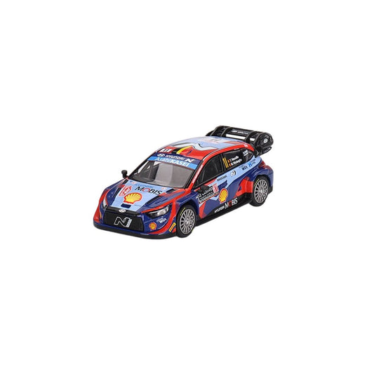 Hyundai i20 N Rally1 Hybrid #11 2023 Rally Monte Carlo 3rd Place, Mini GT 1:64 (710)