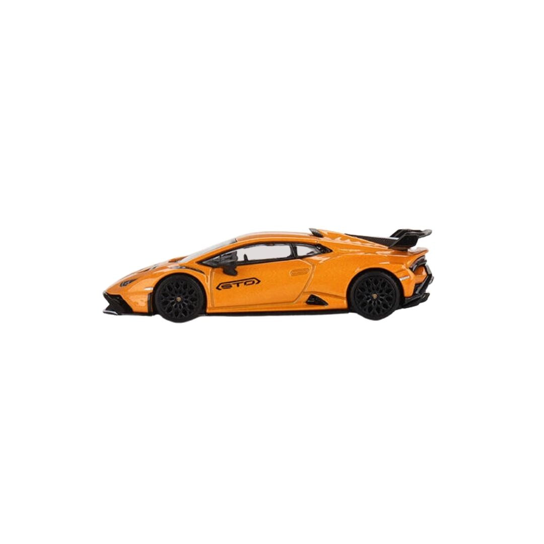 Lamborghini Huracán STO Arancio Borealis, Mini GT 1:64 (511)