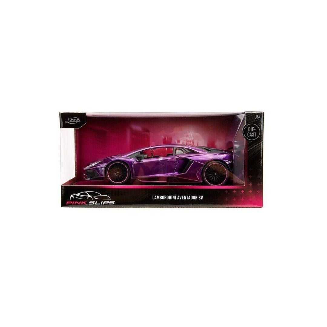 Pink Slips Lamborghini Aventador SV, Jada 1:24
