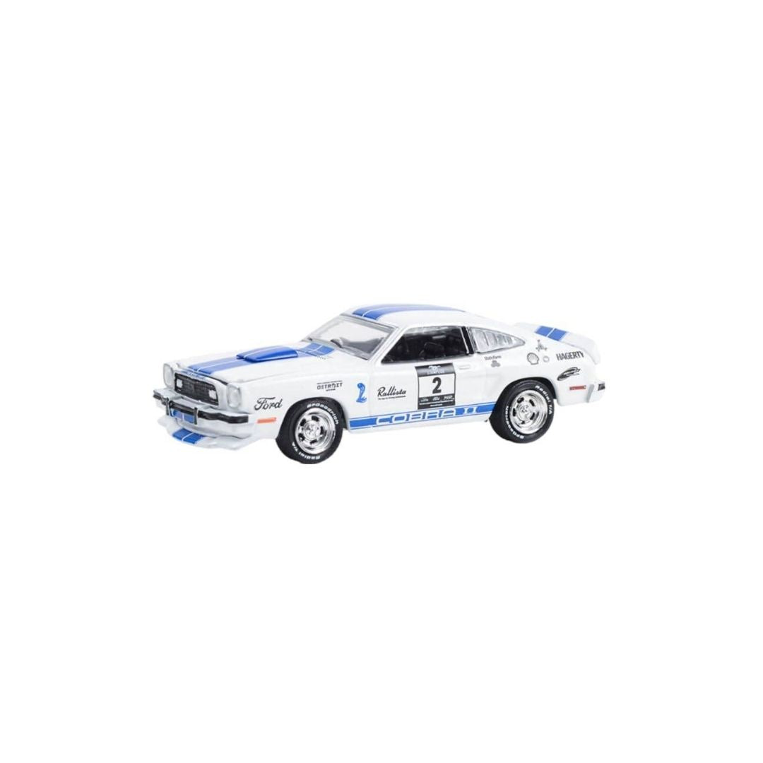 The Drive Home to the Mustang Stampede Series 1 - 1976 Ford Mustang II Cobra II - Stampede Car #2 Solid Pack 13340-B, Greenlight 1:64