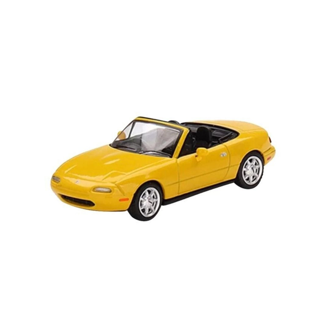 Mazda Miata MX-5 Sunburst Yellow, Mini GT 1:64 (392)