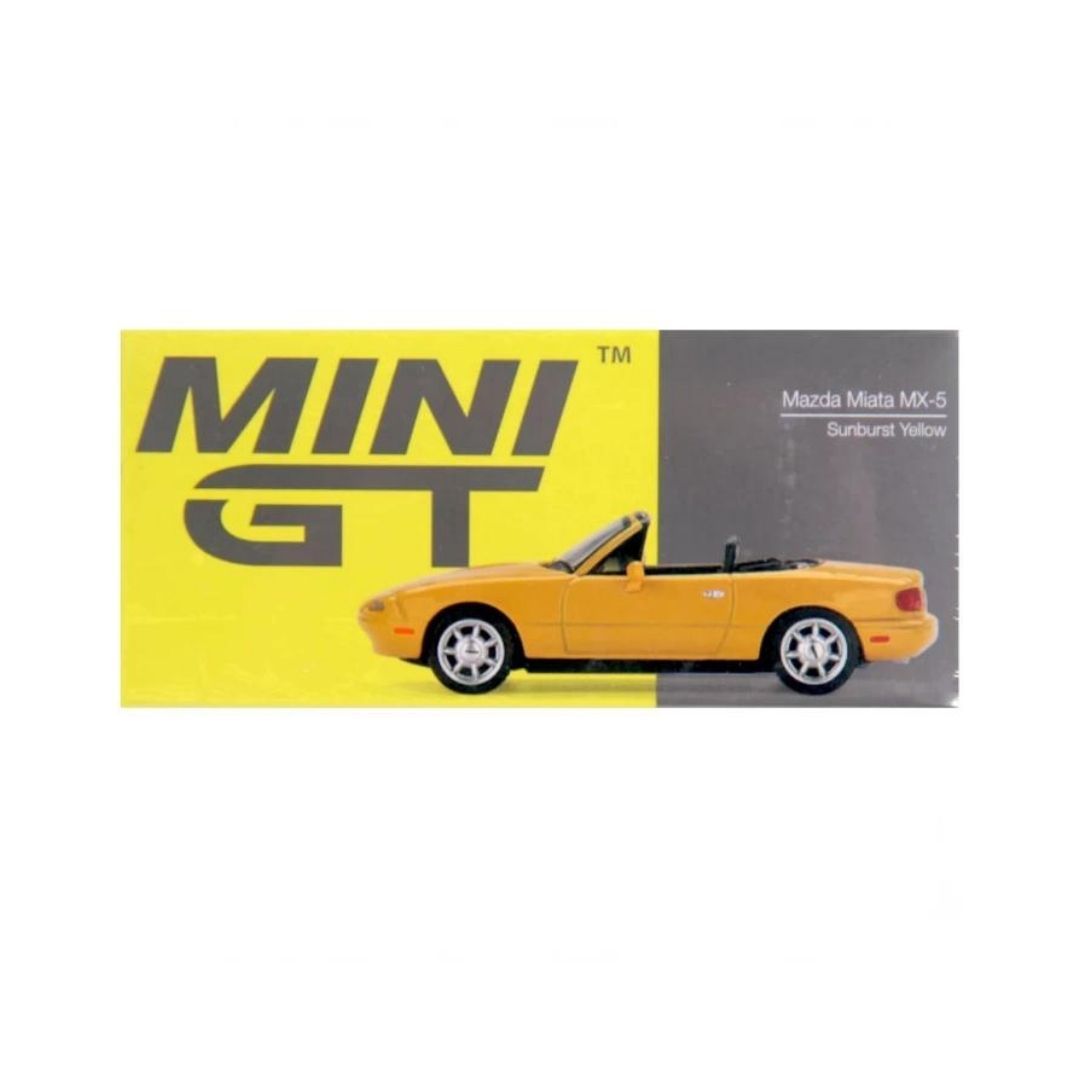 Mazda Miata MX-5 Sunburst Yellow, Mini GT 1:64 (392)